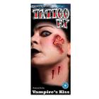 Tatuagem Ferimentos Vampiro Halloween - Kit 6 Unidades