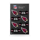 Tatuagens Rico Industries NFL Arizona Cardinals tamanho pequeno