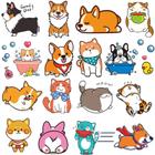 Tatuagens temporárias Ooopsiun Dog and Cat para crianças (14 folhas)