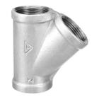 Tê 45 Junção Ferro Galvanizado 2 1/2 " Polegada Bsp Agua 212 Tupy