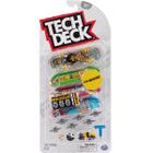 Tech DECK KIT 4 Skate de Dedo SUNNY 2891 Finesse