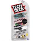 Tech DECK KIT 4 Skate de Dedo SUNNY 2891 SONRN