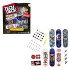 Tech Deck Skate De Dedo Com Estampas Sortidas Pack Com 06 002892 - Sunny