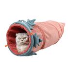 Tecido de camurça dobrável Cat Tunnel Wokex 25x56cm vermelho