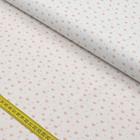 Tecido Estampado para Patchwork - Boutique de Pano: Coração Rose (0,50x1,40)