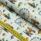 Tecido Estampado Para Patchwork - Carrossel Cor 2746 (0,50X1,50) - CÍRCULO