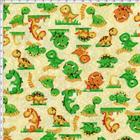 Tecido Estampado para Patchwork - Dinos cor 2013 (0,50x1,40)