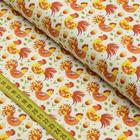 Tecido Estampado Para Patchwork - Galinhas - COR 2631