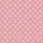 Tecido Estampado para Patchwork - Garden: Espiral Rosa (0,50x1,40) - Fuxicos e Fricotes