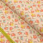 Tecido Estampado para Patchwork - Hipopótamo Girl Cor 2334 (0,50x1,40)