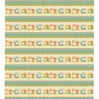 Tecido Estampado para Patchwork - Love Sewing: Barrado de Costura Fundo Bege (0,50x1,40)