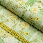 Tecido Estampado para Patchwork - Quilt Verde 1 (0,50x1,40) - Fabricart