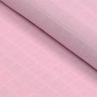 Tecido Fralda Mini Quadradinhos Rosa Bebê (0,50 x 0,75) - Ibirapuera Textil