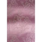 Tecido Jacquard Tradicional Arabesco Rosa Bebê - 2,80m de Largura