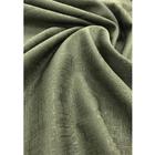 Tecido Jacquard Tradicional Falso Liso Verde Musgo - 2,80m de Largura