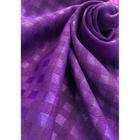 Tecido Jacquard Tradicional Xadrez Roxo - 2,80m de Largura