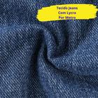 Tecido Jeans Grosso Com Elastano Lycra 1,50m X 1,00m Metro