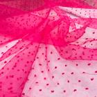 Tecido Organza Point Sprit Poá Bubble Wond Varias Cores 1,0mt comp x 1,40mt larg