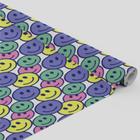 Tecido Oxford Estampado Emoji Smile Coloridos- 1,40m - Core Decore