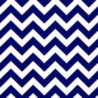 Tecido Tricoline Chevron 50cm x 150cm 100% Algodão - Peripam