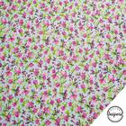 Tecido Tricoline Estampado Mini Botões - Rosa 50x150cm