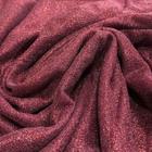 Tecido Tule Parisience Glitter (RC3664) 100%Polie Marsala - Ribnits