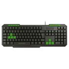 Teclado abnt usb gamer verde tc243 / un / multilaser