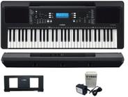 Kit Teclado Yamaha PSR-E373 61 Teclas +Suporte - Koala Music