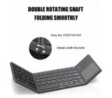 Teclado Bluetooth recarregável e dobrável Para Tablet Tectoy Pense Bem 10.1 - FAM