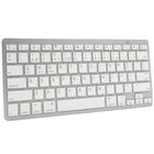 Teclado Bluetooth Sem Fio Smar tv Celular Tablet pc Notebook Ergonomico Android WB -8022 BRANCO