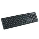 Teclado C3Tech C3Plus Padrão Usb Abnt2 Kb-15Bk Preto