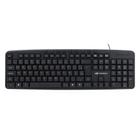 Teclado C3Tech Multimídia, com Fio, ABNT2, USB, Preto - KB-M40BK