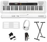 Teclado Casio Casiotone CT-S200 61 Teclas Branco + Suporte + Pedal + Fone