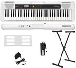 Teclado Casio Casiotone CT-S200 61 Teclas Branco + Suporte + Pedal