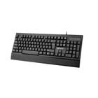 Teclado Com Fio Ergonômico Preto Mixie X200