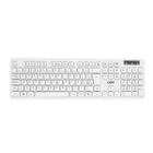 Teclado com Fio OEX USB ABNT2 FLAT TC304 Branco