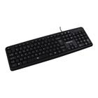 Teclado Computador Pc Notebook Com Fio Preto Cabo 1,20m Usb - MOX