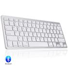 Teclado E Mouse Bluetooth Branco + Suporte P/ Tablet SM Galaxy Tab A8 T290/ T295