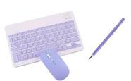 Teclado E Mouse Bluetooth + Caneta Touch Ponta Fina Para Tablet P615 Galaxy Tab S6 Lite - FAM