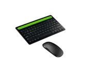 Teclado e Mouse Bluetooth Recarregável Com Suporte Para Tablet Vaio Tl10 Octa-core 10 Pol