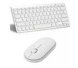 Teclado e Mouse Bluetooth Sem Fio Ergonômico Para Tablet Galaxy S9 FE Plus 12.4 - Fam