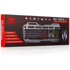 Teclado e mouse kit gamer knup kp-2054