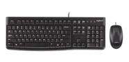 Teclado E Mouse Logitech Mk120 C/Fio