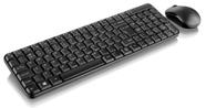 Teclado E Mouse Sem Fio 2.4ghz Multimidia Usb Preto Tc183 - MULTILASER