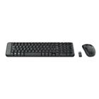 Teclado e Mouse sem fio Logitech MK220 com DesiCompacto, Conexão USB, Pilhas Inclusas e Layout ABNT2