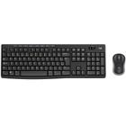 Teclado e mouse sem fio mk270 logitech preto 920-004433