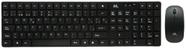 Teclado e Mouse Sem Fio Mtek KM-5197B - Preto (Portugues)