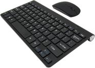 Teclado e Mouse USB Sem Fio Compactos e Econômicos para Casa e Escritório - Generica