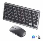 Teclado e Mouse Wireless Bluetooth Recarregável - xtrad