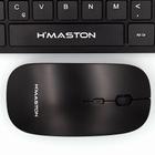 Teclado e Mouse Wireless Compatível Com Tablet S6 lite 10.4 polegadas + Caneta Touch 2 em 1 Preta - Otemu